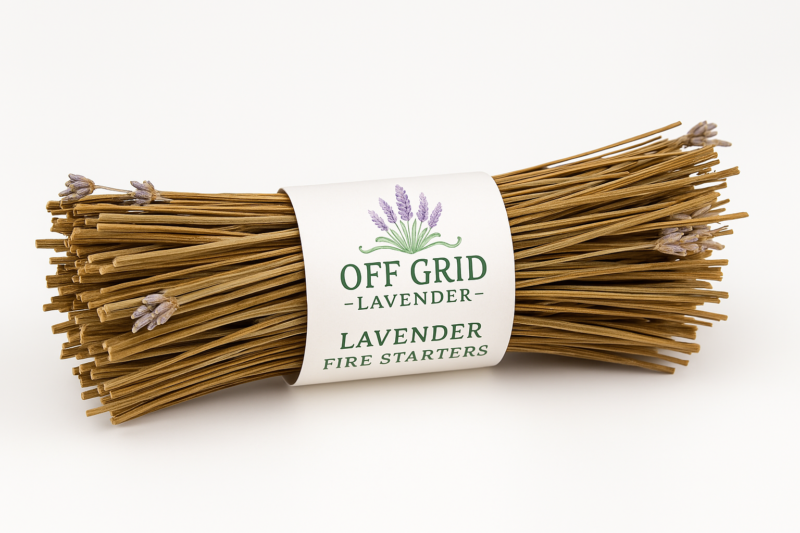 Lavender Fire Starters